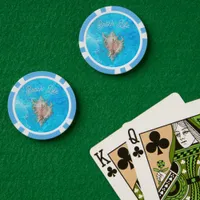 Conch Shell "Beach Life" Poker Chips