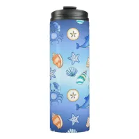 Beach Themed Oceanic Art Thermal Tumbler