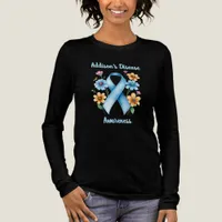 Addison's Disease Awareness | Blue Ribbon Tri-Blend Shirt