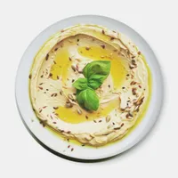 Hummus Cute Food Refrigerator Magnet