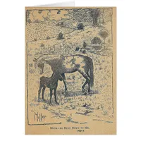 Mother Bent DownTo Me Black Beauty Cards