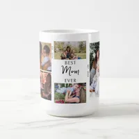 Best Mom Ever | Mother’s Day 8-Photo Collage Coffee Mug