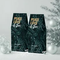 Fir Branch Pattern Peace Love & Joe ID1112 Roasted Coffee