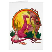 St. George & The Dragon Card