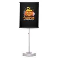 Trumpkin Make Halloween Great Again Funny Pumpkin Table Lamp