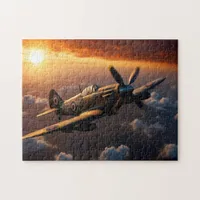 Flames of the Sky: A Spitfire's Ascent Jigsaw Puzzle