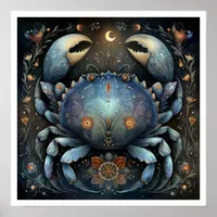 Cancer Zodiac Birth Sign Astrology Celestial