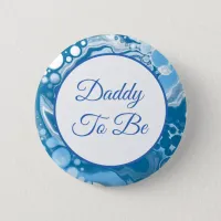 Daddy To Be | Boy's  Baby Shower    Button