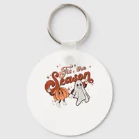 Tis The Season Funny Halloween Costume Keychain