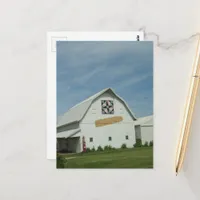 The Corn Barn Washington County Iowa Postcard