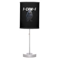 F Caw F Raven Funny Gear Creative Style Table Lamp