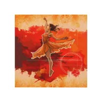 Balletcore Ballerina Wood Wall Art