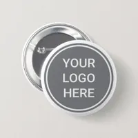 Custom Business Logo Branded Corporate Employee Button