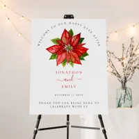 Christmas Poinsettia Names Welcome to Wedding Foam Board