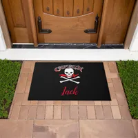 Personalized Jolly Roger (Cutlass)  Doormat