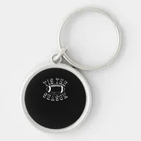Tis The Season Football  Fall Autumn Football Keychain