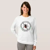 Anti Tick Lyme Disease Awareness Shirt