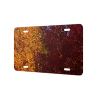 Autumn Leaves of Yellow and Purple, ZSSPG License Plate