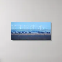 Canvas print - Wind Farm on Delta