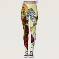 Celestial Angel of Light Leggings