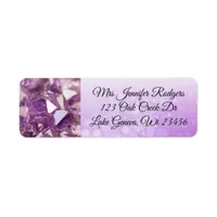 Purple Amethyst Gems Purple Label