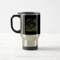 Goblincore Aesthetic Cottagecore Academia Mushroom Travel Mug