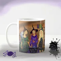 Calling All Witches Halloween Birthday Party Coffee Mug