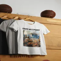 Twilight Harvest Fishermen Collecting Crabs T-Shirt