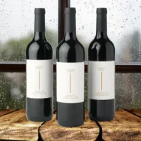 Gold Dots Minimalist Simple Professional Wine Label