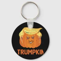 Halloween Pumpkins Funny Trumpkin Keychain