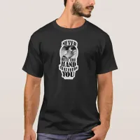 Funny Cat Bite Humor Motto T-Shirt