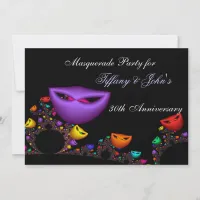 Fantasy Masquerade party Invitation