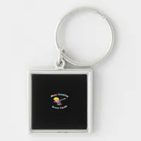 Funny Make Dabbing Great Again Design Graphic Keychain