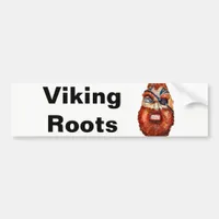 Scandinavian Viking Roots Bumper Sticker