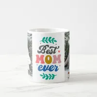 Best Mom Ever Retro Photo Custom Coffee Coffee Mug