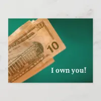 I Own You! Postcard