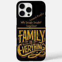 Sign Celebrating the Essence of Family Connection iPhone 16 Pro Max Case