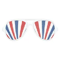 4th July Independence Day Party Aviator Sunglasses