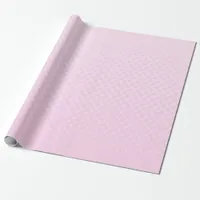 Cute Pastel Pink Halftone Gradient Girly  Wrapping Paper