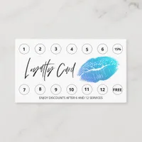 *~* LIPS Thank You Rewards QR LOGO beauty Loyalty Card