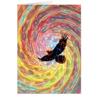 Fly All Occasions Blank Inside Greeting Card
