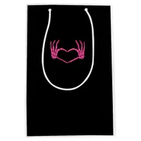 Skeleton Heart Hands Classic Medium Gift Bag