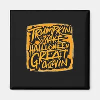 Trumpkin Make Halloween Great Again – Autumn Sloth Magnet