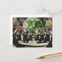 The Surreal Bathtub Viewers Postcard