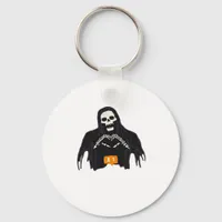 Skeleton Hand Heart Follower Classic Keychain