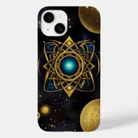 Ancient symbols in vibrant colours Case-Mate iPhone 14 case