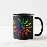 Mug- Color wheels (dark) Mug