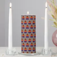 Multicolored Christmas Tree - Unity Candle Set