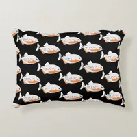 Piranha Fish Aquarium Accent Pillow