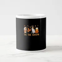 Tis The Season German Shorthaired Dog Fall Pumpkin Giant Coffee Mug